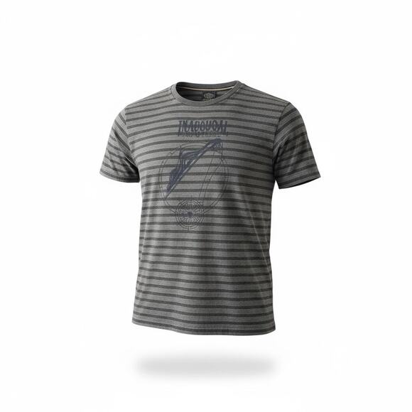 Disney Other - Disney Cruise Line DCL Wish Inaugural Sailing Gray Striped‎ T-Shirt Adult Large
